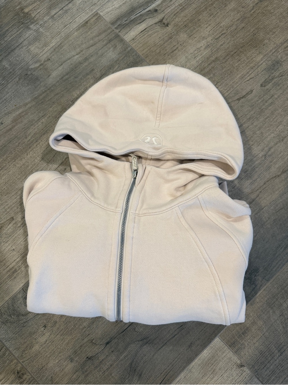 lululemon athletica cropped scuba in white opal